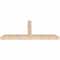 Ekena Millwork Portland Smooth Timber Gable Bracket, Douglas Fir, 84"W x 35"H x 5 1/2"D x 5 1/2"F, 10/12 Pitch GBW084X35X0606POR00SDF - alternate 3